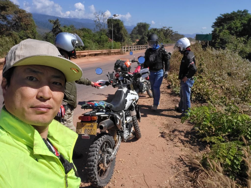 라오스 오토바이 라이딩 투어