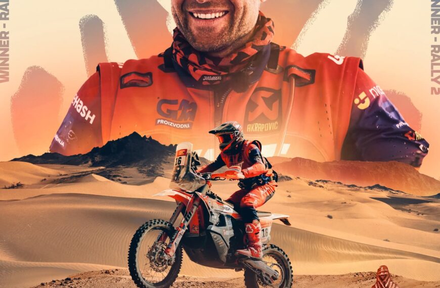 토니 뮬릭 TONI MULEC 다카르 챔피언이 되었습니다.