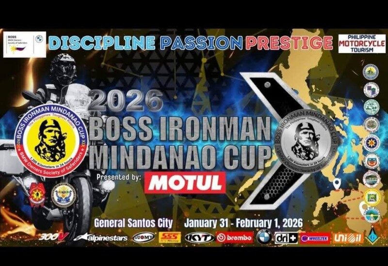 2026 필리핀 민다나오 오토바이 랠리 대회 BOSS Ironman Mindanao Cup (제19회)
