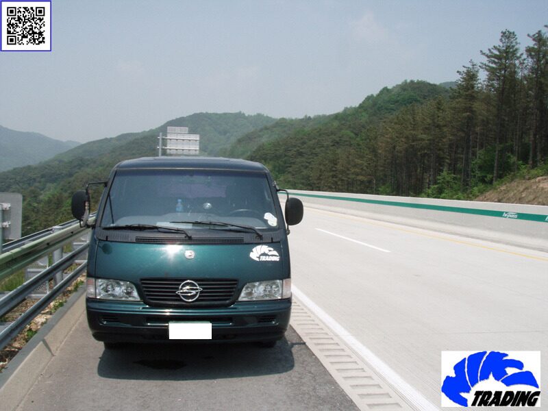 타이어 고속도로 주행중에 파스(펑크).