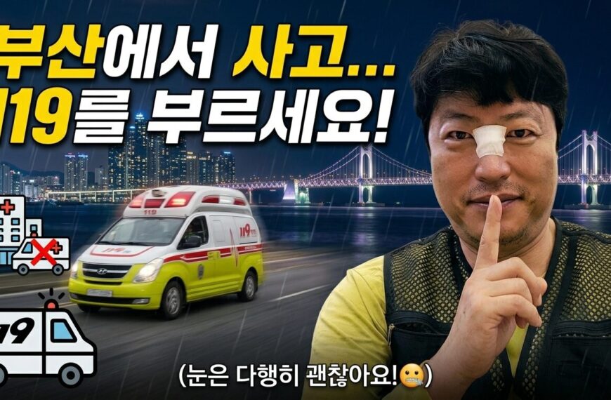 사고는 예고 없이…