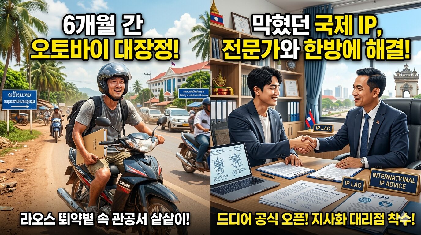 라오스 특허청 상표 출원 서류 및 비즈니스 준비 과정